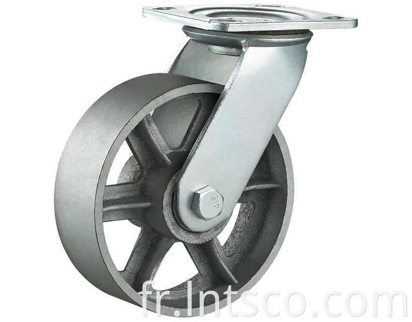 Heavy Duty Cast Iron Swivel Casters